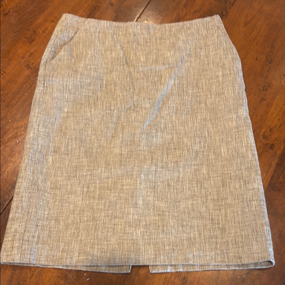 Banana Republic Brown Knee-Length Pencil Skirt